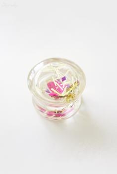 Double Flared Plug Glitter